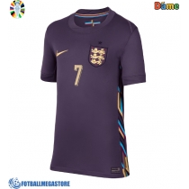 Fotballdrakt Dame England Bukayo Saka #7 Bortedrakt EM 2024 Kortermet